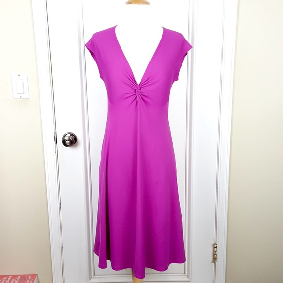 Patagonia Dresses & Skirts - Patagonia | Mulberry V Neck Twist Front Dress